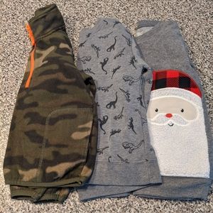 Lot of 3 boys size 4T sweatshirts